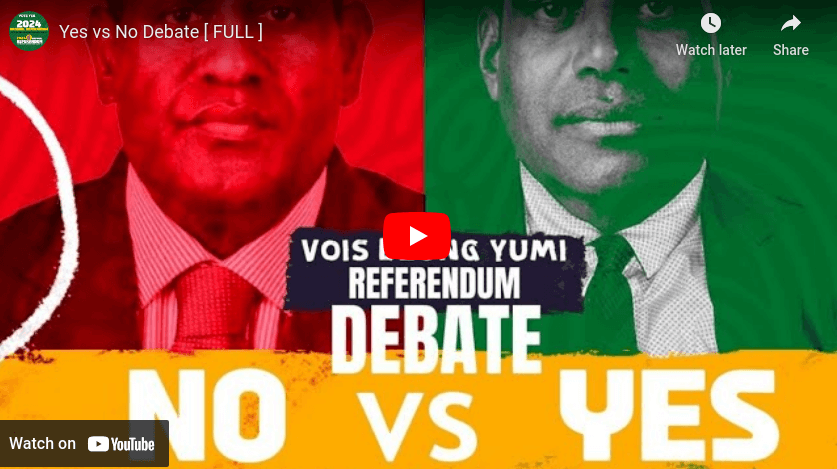 Yes vs No Debate – Live Stream